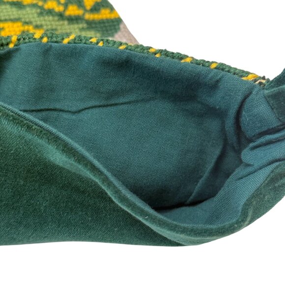 Angel Needlepoint Christmas Stocking Old World Vintage Holiday Decor - Picture 10 of 11